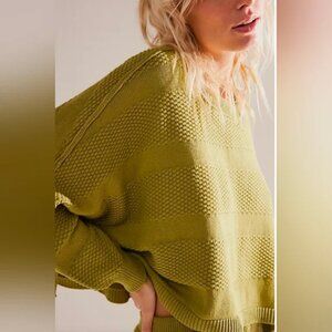 NWT Free People Beach Lena Sweater S (oversized)